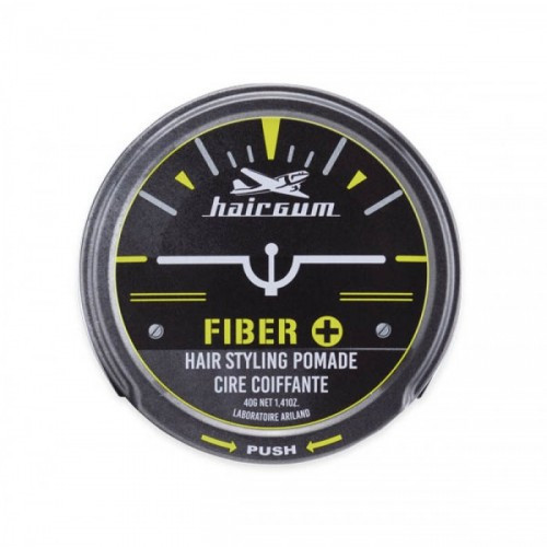 Hairgum Fiber + Pomade Plaukų pomada lengvos fiksacijos 100g