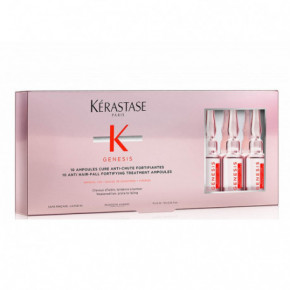 Kérastase Genesis Anti Hair-Fall Fortifying Treatment Ampoules Gydomosios ampulės nuo plaukų netekimo 10x6ml