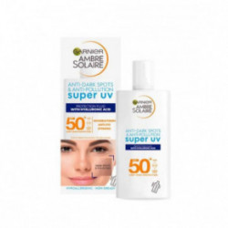 Garnier Ambre Solaire UV Protection Fluid SPF50 Apsauginis veido fluidas 40ml