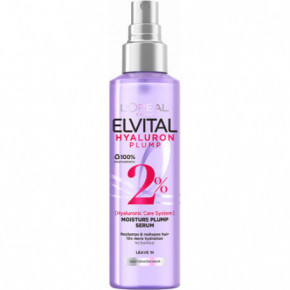 L'Oréal Paris Elvital Hyaluron Plump Moisture Plump Serum Juukseseerum veetustunud juustele 150ml