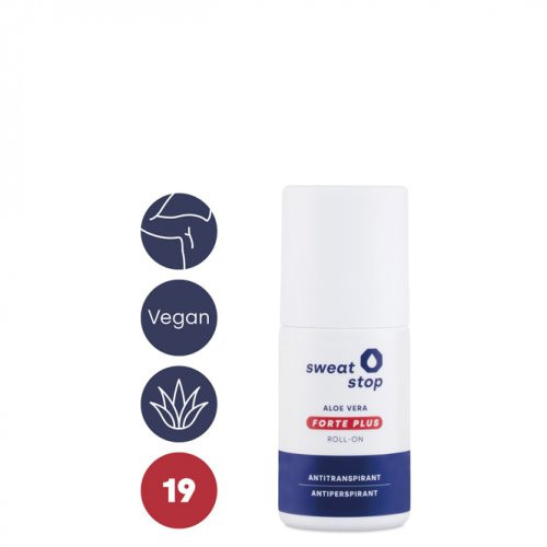 Sweatstop Aloe Vera Forte Plus Antiperspirant Roll-On Antiperspirantas nuo labai gausaus prakaitavimo 50ml