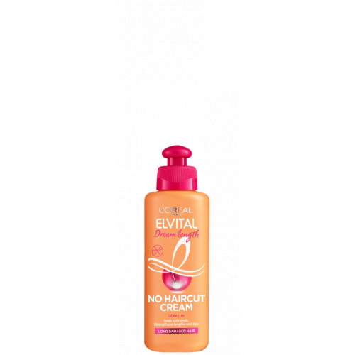 L'Oréal Paris Elvital Dream Length No Haircut Cream ilgų pažeistų plaukų kremas 200ml