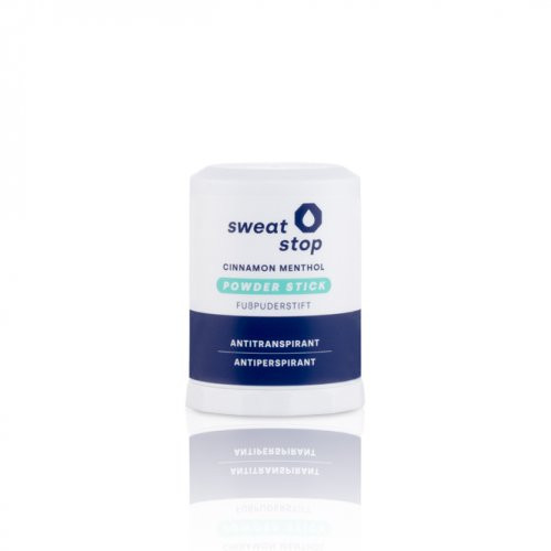 Sweatstop Cinnamon & Menthol Foot Powder Stick Kietas pudros pieštukas 60g