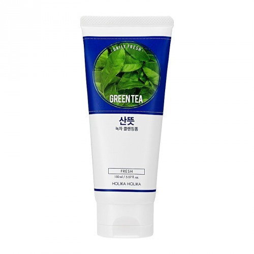 Holika Holika Daily Fresh Green Tea Cleansing Foam prausimosi putos 150ml