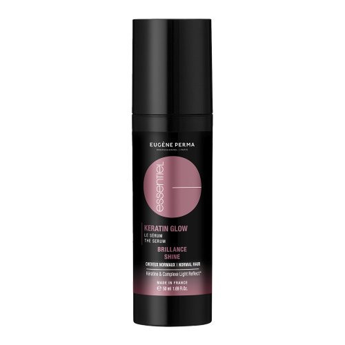 Eugène Perma Essentiel Keratin Glow Serum Leave-In Formula Glotninantis plaukų serumas su keratinu 50ml