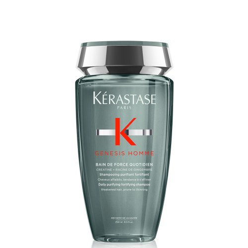 Kérastase Genesis Homme Bain De Force Quotidien Kasdienis valomasis šampūnas vyrams 250ml