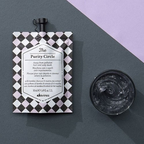 Davines The Circle Chronicles The Purity Circle Valanti plaukų kaukė 50ml