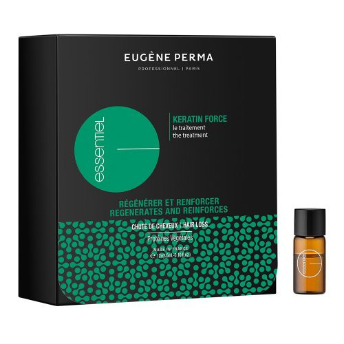 Eugène Perma Essentiel Keratin Force Treatment Plaukų augimą skatinančios kapsulės 12x3,5ml