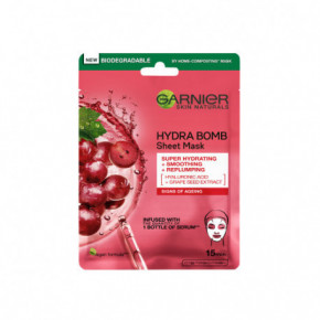 Garnier Hydra Bomb Anti-Ageing Sheet Mask Nostipriinoša lokšņu maska 23g