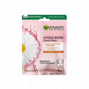 Garnier Hydra Bomb Sheet Mask Nomierinoša sejas maska ar kummelītem 28g