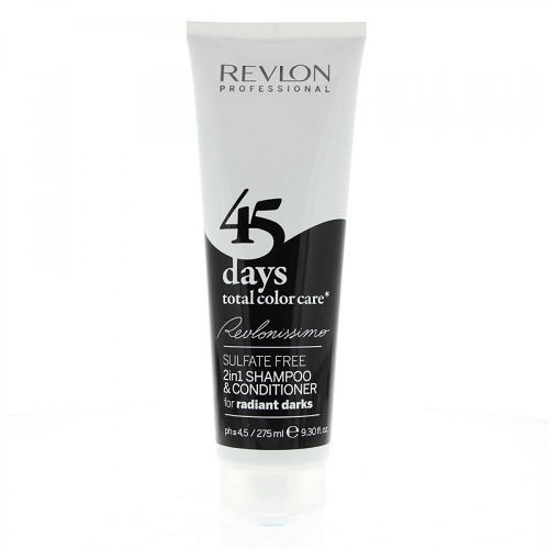 Revlon Professional 45 days Total Color Care Radiant Dark Šampūnas - kondicionierius labai tamsiems ir juodiems tonams 275ml