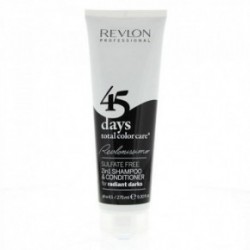 Revlon Professional 45 days Total Color Care Radiant Dark Šampūnas - kondicionierius labai tamsiems ir juodiems tonams 275ml