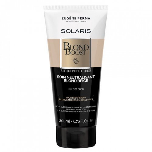 Eugène Perma Solaris Blond Boost Beige Blond Conditioner Tonuojantis kondicionierius smėlio blondinėms 200ml