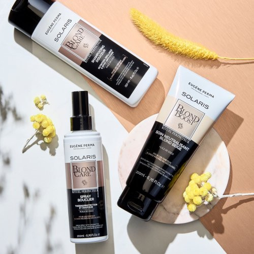 Eugène Perma Solaris Blond Care Shampoo Šampūnas šviesiems ir balintiems plaukams 250ml