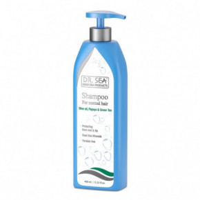 Dr. Sea Shampoo for Normal Hair Šampūnas normaliems plaukams su alyvuogių aliejumi 400ml