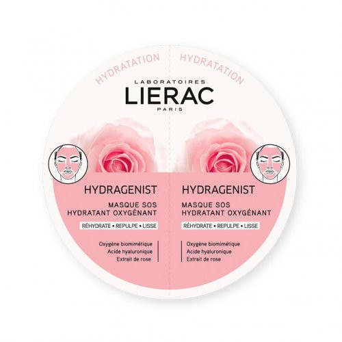 Lierac Hydragenist Masque SOS Hydratant Drėkinamoji veido kaukė 2x6ml