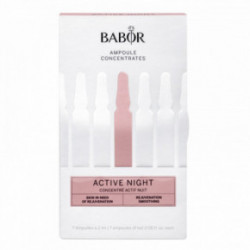 Babor Active Night Ampoule Concentrates Naktinis veidą regeneruojantis koncentratas 7x2ml