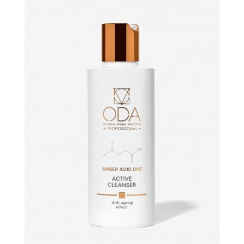 ODA Active Cleanser With Amber Acid Aktyvusis prausiklis su gintaro rūgštimi 200ml