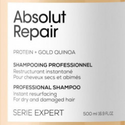 L'Oréal Professionnel Absolut Repair Shampoo Atkuriamasis labai pažeistų plaukų šampūnas 500ml