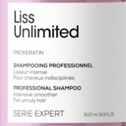 L'Oréal Professionnel Liss Unlimited Nepaklusnių plaukų šampūnas 300ml