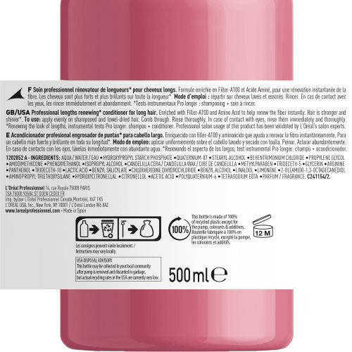 L'Oréal Professionnel PRO LONGER Conditioner Atkuriantis kondicionierius ilgiems plaukams 200ml