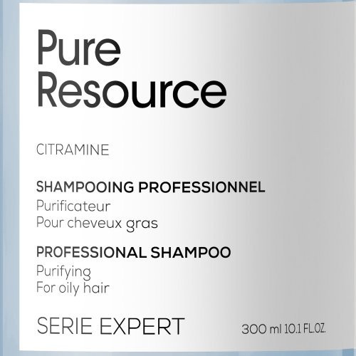 L'Oréal Professionnel Pure Resource Citramine Purifying Shampoo Giliai valantis riebių plaukų šampūnas 300ml