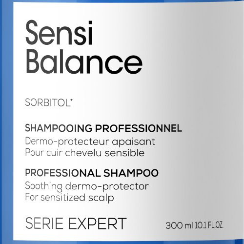 L'Oréal Professionnel Sensi Balance Raminamasis jautrios galvos odos šampūnas 300ml