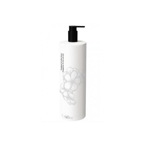 Kinetics Hand & Body Lotion Frangipani & Sicilian Lemon Parfumuotas losjonas rankoms ir kūnui su baltuoju jostru ir Sicilijos citrinomis 250ml