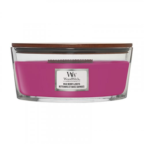 WoodWick Wild Berry & Beets Candle Žvakė Heartwick