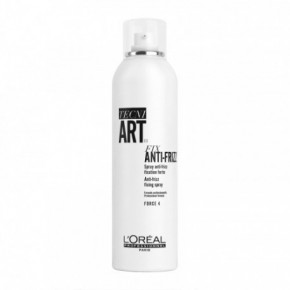 L'Oréal Professionnel Tecni Art Fix Anti-Frizz Stipraus fiksavimo lakas, apsaugantis plaukus nuo drėgmės ir šiaušimosi 250ml