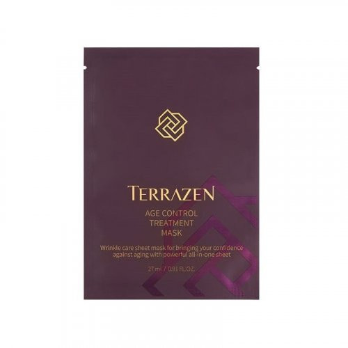 Terrazen Age Control Treatment Mask Lakštinė, stangrinanti veido kaukė 27ml