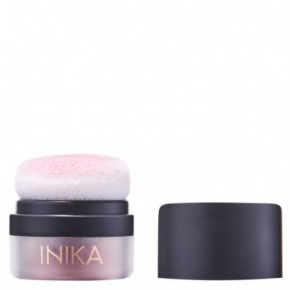 Inika Organic Mineral Blusher Puff Pot Mineraliniai skaistalai su pagalvėle 3g