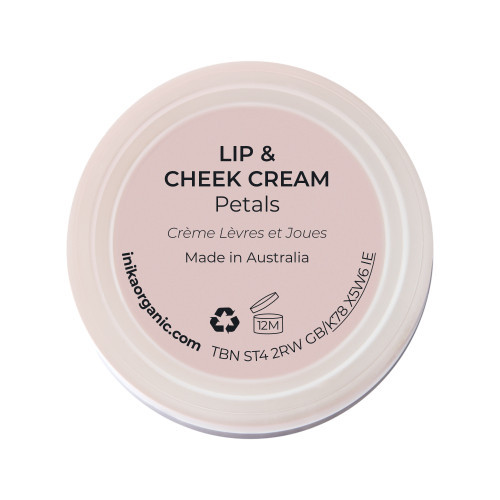 Inika Organic Certified Organic Lip & Cheek Cream Sertifikuotas organiškas lūpų ir skruostų kremas 3.5g