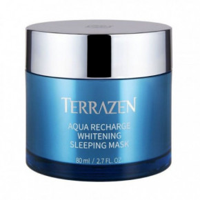 Terrazen Aqua Recharge Whitening Sleeping Mask Öine valgendav näomask 80ml