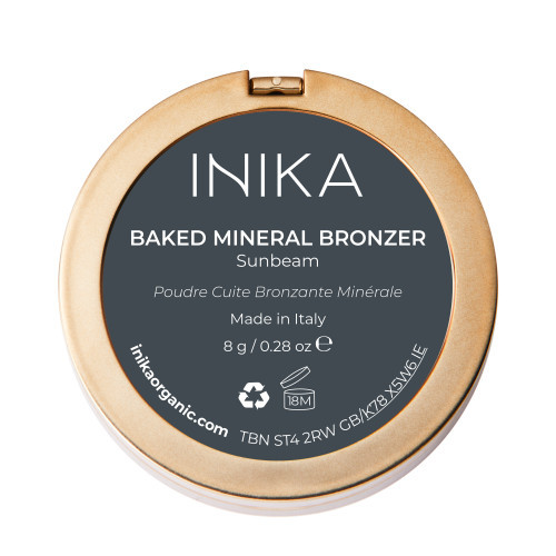 Inika Organic Baked Mineral Bronzer Kompaktinis mineralinis bronzantas 8g