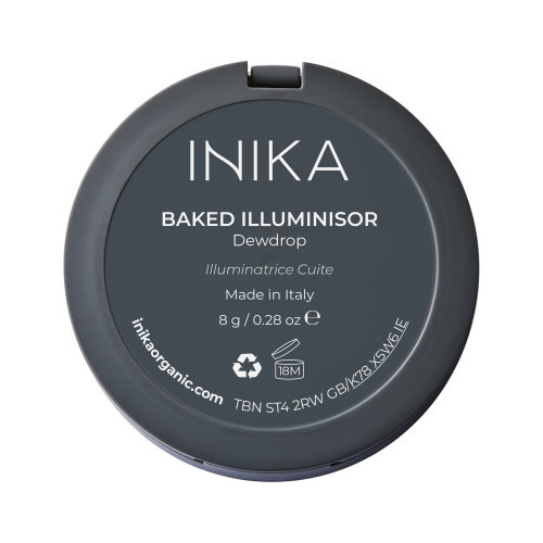 Inika Organic Baked Mineral Illuminisor Švytėjimo suteikianti kompaktinė pudra 8g