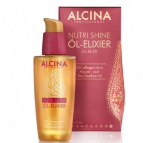 Alcina Nutri Shine Nourishing Oil Hair Elixir Aliejinis eliksyras plaukams 50ml