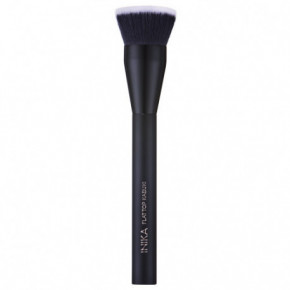 Inika Organic Flat Top Kabuki Brush Lame Kabuki pintsel 1 unit