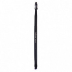 Inika Organic Brow Brush Dvipusis antakių šepetėlis 1vnt.