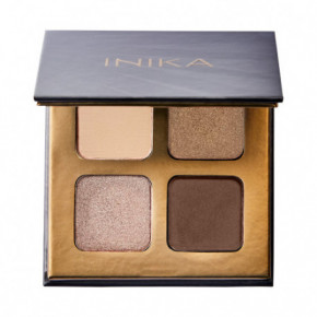 Inika Organic Eyeshadow Quad Palette Silmavärvipalett 8g