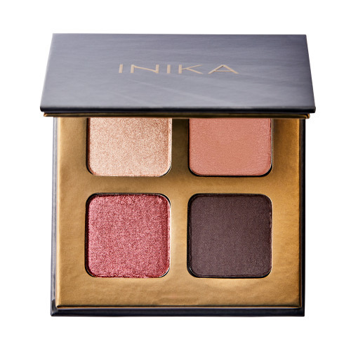 Inika Organic Eyeshadow Quad Palette Akių šešėlių paletė 8g