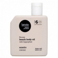 Laouta Beach Body Tanning Oil Cacao SPF6 Paplūdimio kūno aliejus 100ml