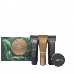 Inika Organic Foundation Trial Set Grima bāzes izmēģinājuma komplekts Very Light