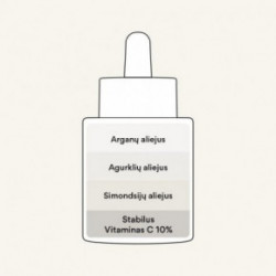 Math Scientific Brightening C Oil Aliejinis vitamino C serumas 30ml