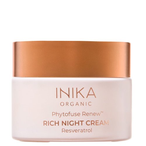 Inika Organic Phytofuse Renew Rich Night Cream Naktinis kremas 50ml