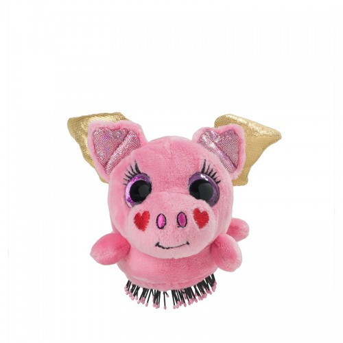 WetBrush Plush Brush Flying Pig Pliušinis šepetys vaikams 1 vnt.