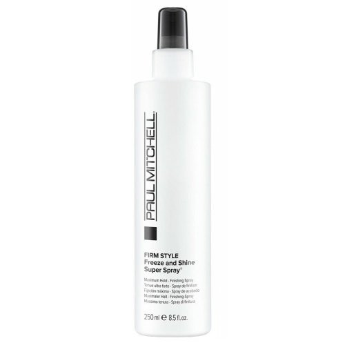 Paul Mitchell Freeze and Shine Super Spray Stiprios fiksacijos neaerozolinis lakas 250ml