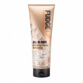 Fudge Professional All Blonde Colour Lock Shampoo Šviesių plaukų spalvą saugantis šampūnas 250ml