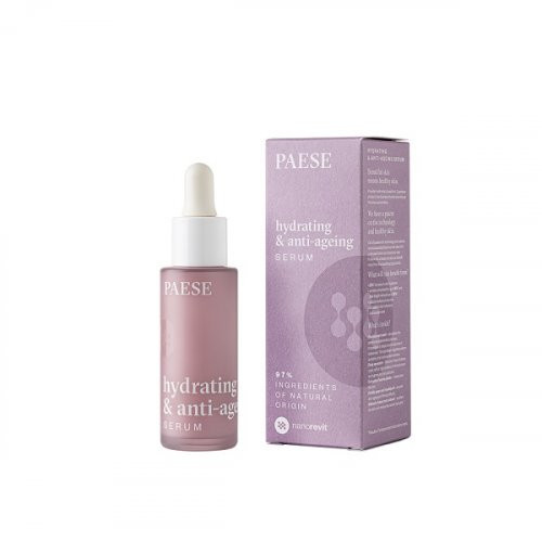 Paese Nanorevit Hydrating & Anti-ageing Serum Drėkinantis veido serumas 30ml