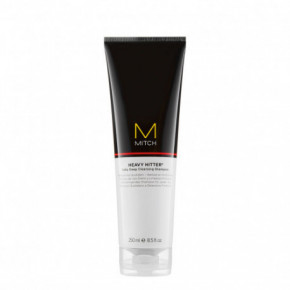 Paul Mitchell Mitch Heavy Hitter Daily Deep Cleansing Shampoo Kasdienis giliai valantis šampūnas vyrams 250ml